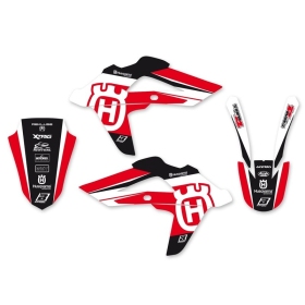 BLACKBIRD Dream Graphic 4 Grafikos rinkinys Husqvarna TE 250-510cc 2008-2013