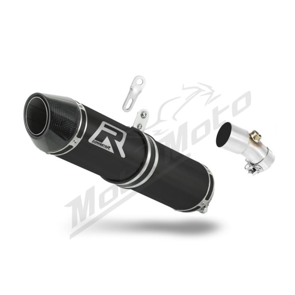 Kawasaki KLE 650 Versys 2006-2014 Dominator Exhaust Silencer Muffler HP2 BLACK + dB killer