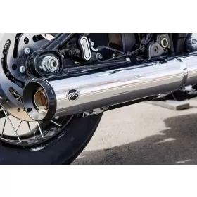 S&S CYCLE Grand National Slip-On Muffler Harley Davidson FLHCS / FXBB / FXLRS / FXLRST 1923cc 25