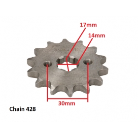 Front sprocket ATV CAB 110