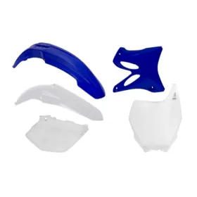 Racetech Plastikų Kompl. Yamaha YZ 125-250cc 06-14 Balta/Mėlyna