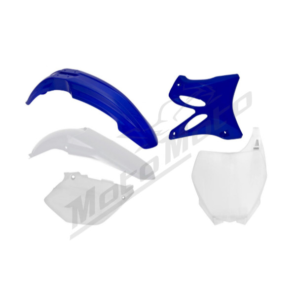 Racetech Plastikų Kompl. Yamaha YZ 125-250cc 06-14 Balta/Mėlyna