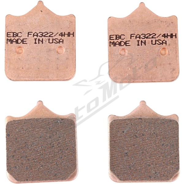 EBC Sintered "HH" Brake Pads APPRILIA / BENELLI / BIMOTA / CAGIVA / DERBI / DUCATI / HUSQVARNA / KTM /SWM / TM RACING / TRIUMPH / VOXAN 125-1200cc 01->