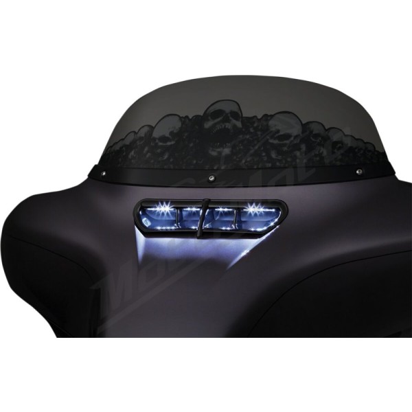 KURYAKYN LED Fairing Vent Accent Harley Davidson FLHT / FLHTKL / FLHXSE / FLHX 1690/1977 14-24