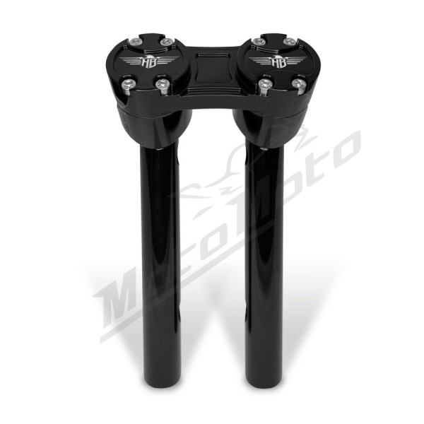 HEINZ BIKES Clubstyle Pullback Riser Ø32mm 25.5cm Harley Davidson FLD / FXDB / XL / XR / XLH / FXRC / FLSTC 883/1927 70-24 