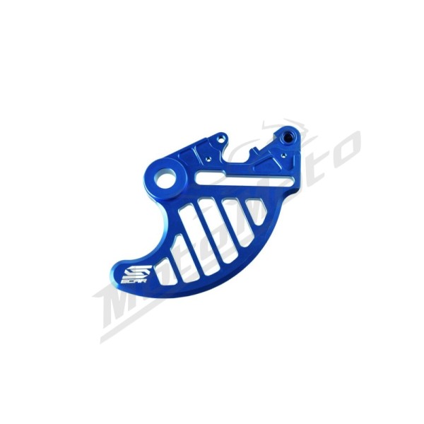 SCAR Brake Rotor Guard BLUE KTM EXC/EXC-F 250-500 08-23/HUSQVARNA TE/FE 125-501