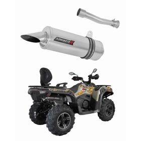 Loncin XWOLF 550 2024-2025 Dominator Exhaust Silencer Muffler ST + dB killer
