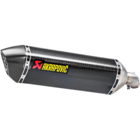 AKRAPOVIC Slip-On Line Muffler Carbon Fiber Suzuki SV 650 16-25