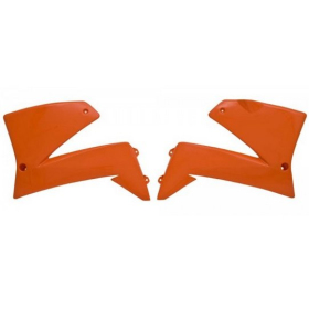 UFO Radiator Side Plastics Orange KTM SM / SMC 640-660 04-07