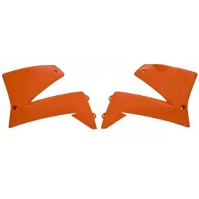 UFO Radiator Side Plastics Orange KTM SM / SMC 640-660 04-07