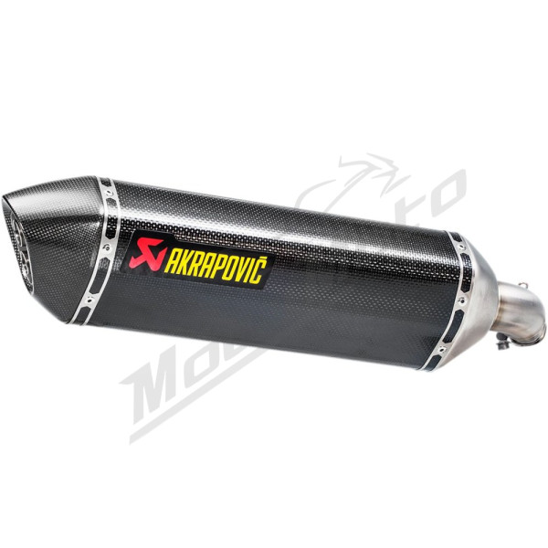 AKRAPOVIC Slip-On Anglies pluošto Duslintuvas Suzuki SV 650 16-25