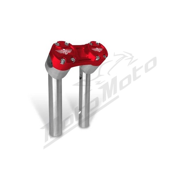 HEINZ BIKES Clubstyle Pullback Riser Ø32mm 20.5cm Harley Davidson FLD / FXDB / XL / XR / XLH / FXRC / FLSTC 883/1927 70-24 