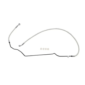 MAGNUM SHIELDING Upper Front Brake Line Chrome Indian Scout 999/1133 18-24 74.7cm 