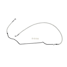 MAGNUM SHIELDING Upper Front Brake Line Chrome Indian Scout 999/1133 18-24 74.7cm 