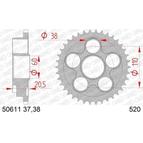 AFAM Steel Standard Rear Sprocket 520 38 teeth DUCATI 748cc 95-00