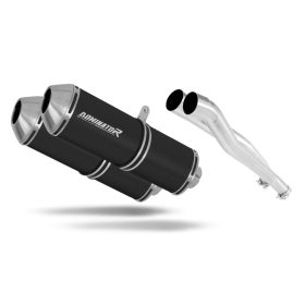 Kawasaki ZZR 1400 2006-2011 Exhaust Silencer Muffler OVR BLACK + dB killer