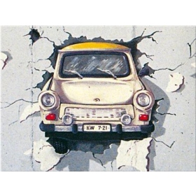 Magnetukas TRABANT WALL 6x8