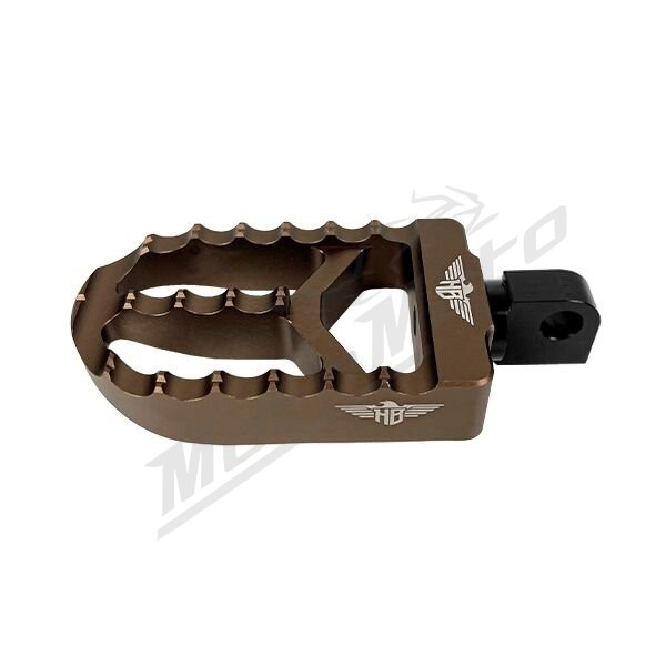 HEINZ BIKES MX V2 Rear Foot Pegs Harley Davidson FLDE / FLSL / FXBB / FXLR / FXST 1750/1923 18-25