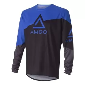 Off Road Jersey AMOQ Ascent Strive Jersey Black/Blue