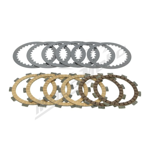 4Ride clutch discs and spacers set Aprilia Classic / MX / RS / Tuareg 125cc 85-07