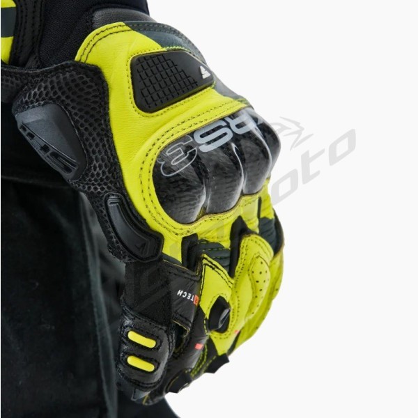 Shima XRS-3 Men Leather Gloves Black / Yellow