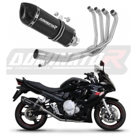 Duslintuvo kompl. Dominator HP1 BLACK SUZUKI GSX 650 F 2007-2016 + garso slopintuvas