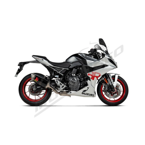 AKRAPOVIC Racing Line Full Exhaust System Stainless Steel / Carbon Fiber / Titanium Suzuki GSX-8R 800 2025