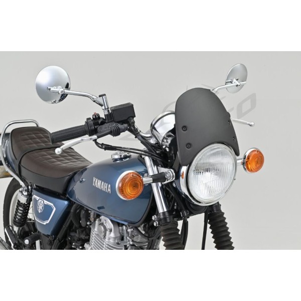 DAYTONA Aluminum Meter Visor with Bracket Set YAMAHA SR 400-500cc 1978 - 1999 / 2014 - 2018