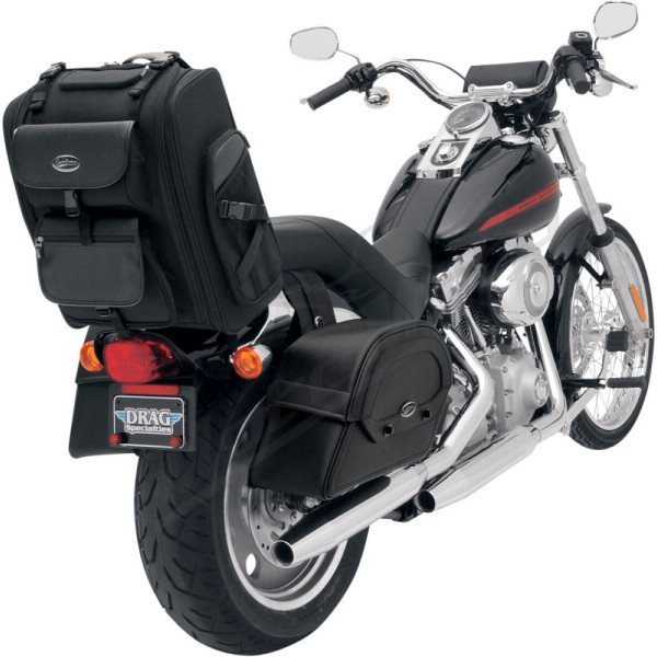 SADDLEMEN S2200E Expandable Sissy Bar Bag 36.1l