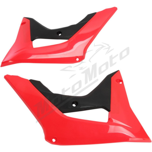 UFO Radiatoriaus šoniniai plastikai Honda CRF 250-450cc 17-21