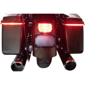 CUSTOM DYNAMICS ProBEAM® Low-Profile LED Taillight Kit Harley Davidson FLD / FLDE 883-1977cc 96-24