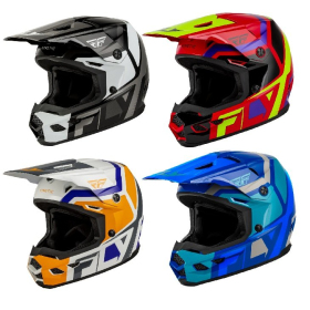 FLY RACING Kinetic Scrap Vaikiškas krosinis šalmas