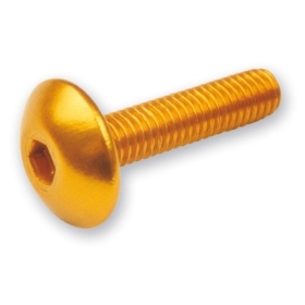 V PARTS screw allen M6x20mm Gold 6pc.