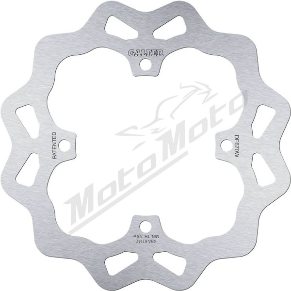 GALFER Wave® Rear Brake Rotor Beta / Husqvarna / Sherco / SWM 125-650cc 00-24