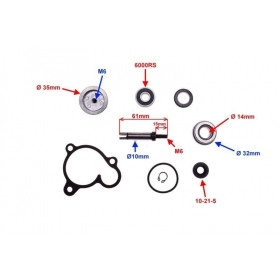 Vandens pompos rem. komplektas MBK SKYLINER/ YAMAHA MAJESTY/ X-MAX/ X-CITY 250-300cc 4T 95-13