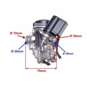 Carburetor GY6 50 139QMB 4T