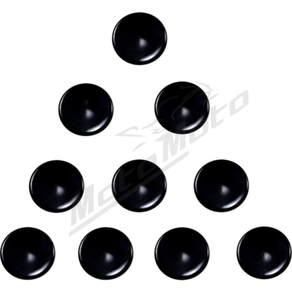 DRAG SPECIALTIES Bolt Covers 10pcs. M8