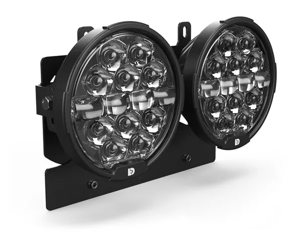 DENALI D14 Destroyer LED Priekinių žibintų kompl. Harley Davidson FLTRK / FLTRKSE 1690-1923cc 15-23