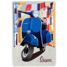 Metal tin sign VESPA RETRO 20x30