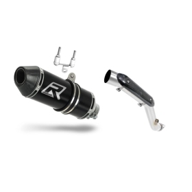 BMW G310R 2016-2022 Hi Level Dominator Exhaust Silencer Muffler HP3 BLACK + dB killer