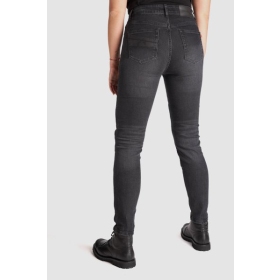 PANDO MOTO Kaya Slim Grey Women Motorcycle Jeans Skinny-Fit Armalith®