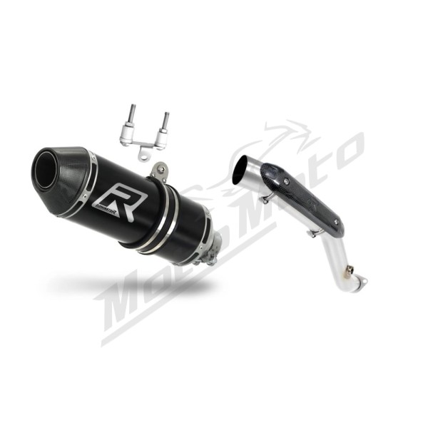 BMW G310R 2016-2022 Hi Level Dominator Exhaust Silencer Muffler HP3 BLACK + dB killer