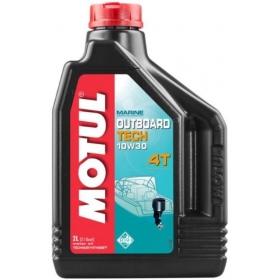 Alyva MOTUL OUTBOARD TECH 10W30 Pusiau sintetinė - 4T - 2L