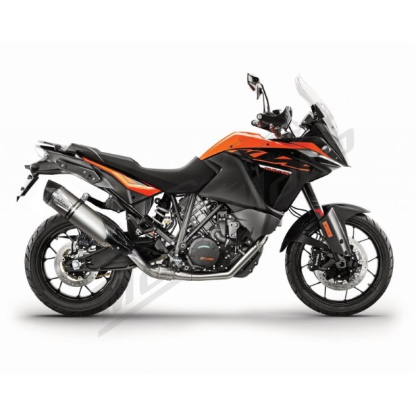 LEOVINCE LV One Evo Stainless Steel Slip-On Muffler KTM SUPER ADVENTURE 1290 17-20