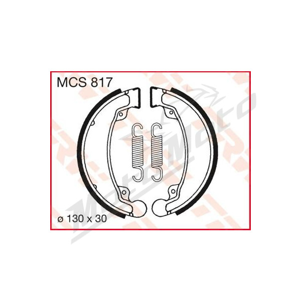 TRW Brake Shoes Daelim / Honda / Kymco 100-250cc 76-16