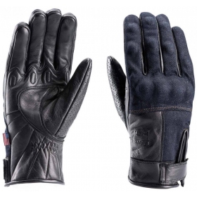 Blauer Combo Denim genuine leather / denim gloves