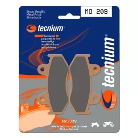 TECNIUM MX/ATV Sintered Metal Brake pads MO209 Yamaha YFZ / YXR 450cc 06-23