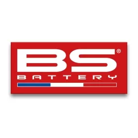 BS BATTERY French Flag Big Sticker - Red 300x131mm