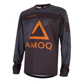 AMOQ Snowcross Jersey Black/Orange