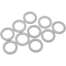 DRAG SPECIALTIES Aluminum Crush Washers 12mm 10pcs.
